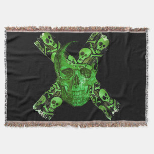 Halloween Skull Deken