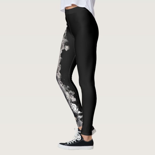 Halloween Skull Design Leggings (Links)