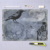  Halloween Skull en Crow Decoupage Tissuepapier (Craft)