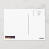 Halloween Skull en Pumpkin Briefkaart (Achterkant)