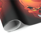 Halloween Skull en Pumpkin Cadeaupapier (Rol Hoek)