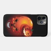 Halloween Skull en Pumpkin Case-Mate iPhone Case (Achterkant (horizontaal))