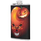 Halloween Skull en Pumpkin Heupfles (Links)