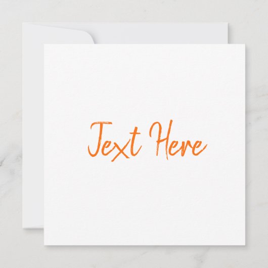 Halloween Skull en Pumpkin Kaart (Achterkant)