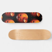 Halloween Skull en Pumpkin Persoonlijk Skateboard (Horizontaal)