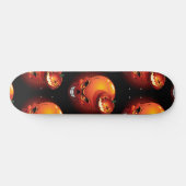 Halloween Skull en Pumpkin Persoonlijk Skateboard (Horizontaal)