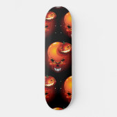 Halloween Skull en Pumpkin Persoonlijk Skateboard (Voorkant)