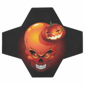 Halloween Skull en Pumpkin Voetbal (Enkel)