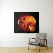 Halloween Skull en Pumpkin Wandkleed (In Situ (horizontaal))