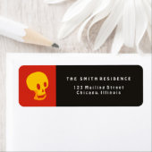 Halloween Skull Etiket (Insitu)