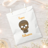 Halloween Skull Favor Bag Bedankzakje (Geknipt)