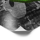 Halloween Skull Foto Afdruk (Hoek)