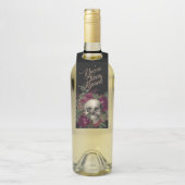 Halloween, Skull, Gothic Halloween, Party supply Flessenhanger (Op fles)