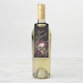 Halloween, Skull, Gothic Halloween, Party supply Flessenhanger (Op fles)