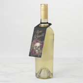 Halloween, Skull, Gothic Halloween, Party supply Flessenhanger (Schuin)