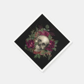 Halloween, Skull, Gothic Halloween, Party supply Servet (Hoek)