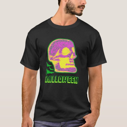 HALLOWEEN SKULL-GPY T-SHIRT (Voorkant)