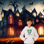 Halloween  Skull Green Bow personaliseren