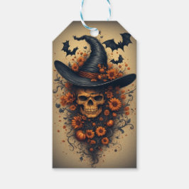 Halloween Skull Hat Cadeaulabel