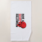 Halloween Skull - Heb een enge halloween Strandlaken (Voorkant)