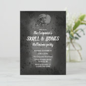 Halloween Skull Kaart (Staand voorkant)