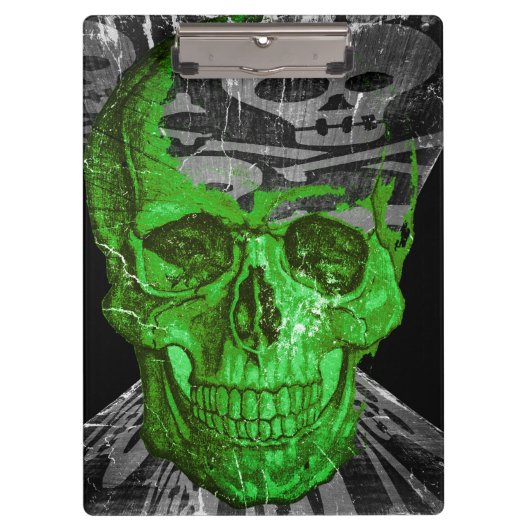 Halloween Skull Klembord (Voorkant)