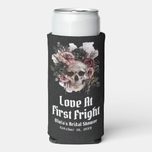Halloween Skull Love bij het eerste schrik Vrijgez Seltzer Blikjeskoeler