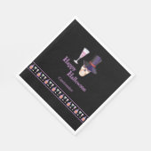 Halloween Skull met Poties Paper Napkins Servet (Hoek)