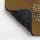 Halloween Skull Mousepad Muismat (Hoek)