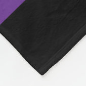 Halloween Skull Name Fleece Deken (Hoek)