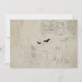 Halloween Skull Nodig Gothic Kostuum Vleermuizen P Kaart (Achterkant)