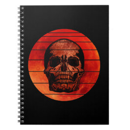 HALLOWEEN SKULL NOTITIEBOEK
