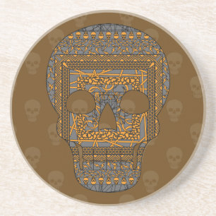 Halloween Skull Onderzetter