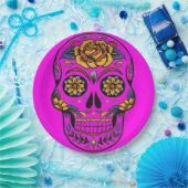 Halloween Skull Paper Bord (Feest)