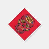 Halloween Skull Paper Napkin Servet (Hoek)