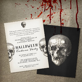 Halloween Skull Party Flyer
