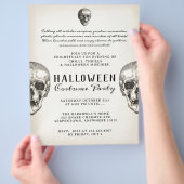  Halloween Skull Party Flyer (Hand)
