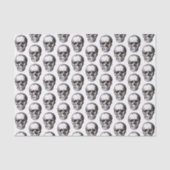 Halloween Skull Patroon Tissuepapier (Voorkant)