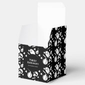 Halloween Skull Pattern Trick or treat Snoep Bedankdoosjes (Geopend)