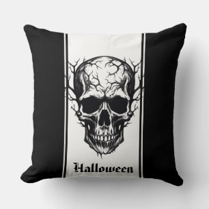 Halloween Skull Pillow Kussen