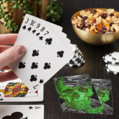 Halloween Skull Pokerkaarten (Insitu)