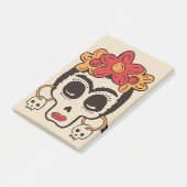 Halloween Skull Post-it Notes (Schuin)
