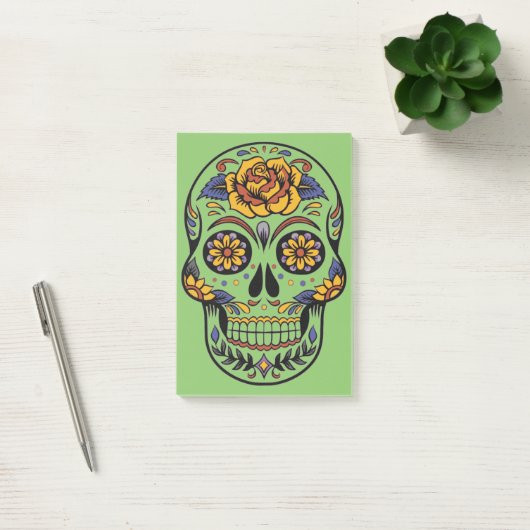 Halloween Skull Post-it® Notes (Kantoor)