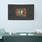 Halloween Skull Pumpkin Hunting Night Design_1 Spandoek (Beurs)