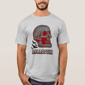 HALLOWEEN SKULL R T-SHIRT (Voorkant)