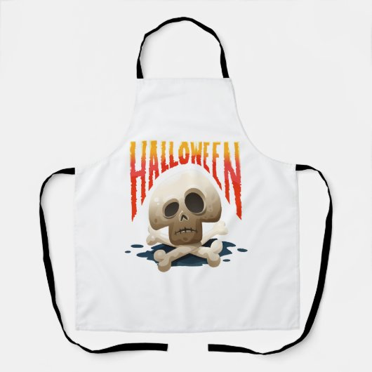 HALLOWEEN SKULL SCHORT (Voorkant)