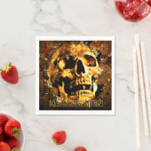 Halloween Skull Servet (Insitu)