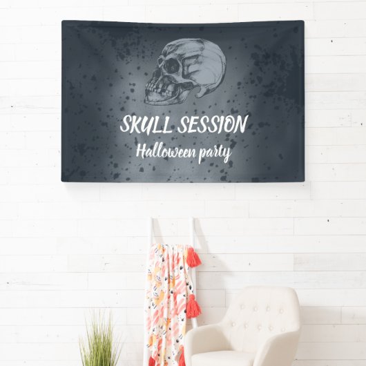 Halloween Skull Session Spandoek (Insitu)