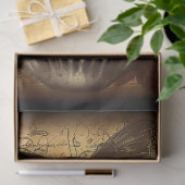 Halloween Skull shabby Spooky Decoupage Tissuepapier (Geschenk)