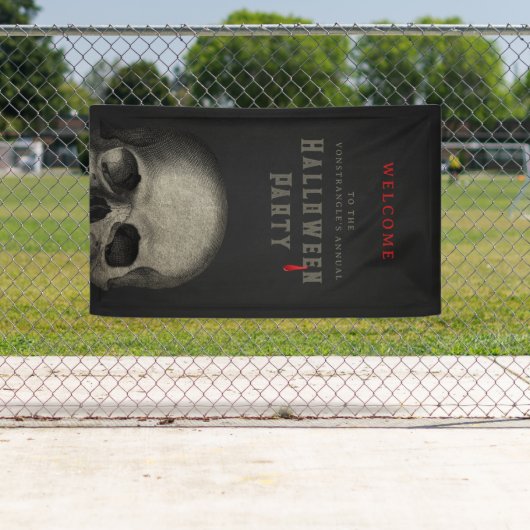 Halloween Skull Spandoek (Insitu)